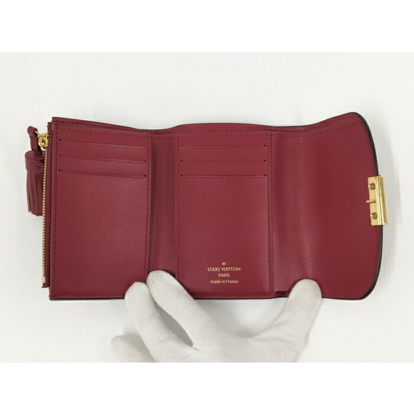 Louis Vuitton Damier Leather Portefeuille Croisette Compact Trifold Wallet - Picture 2 of 8